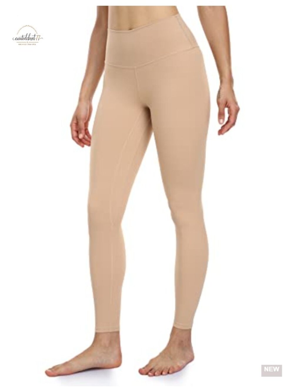 Buttery Soft High Waisted Full-Length Yoga Leggings Seamless Waistband Pocket